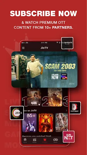JioTV: Live TV, Catch-Up & OTT Screenshots