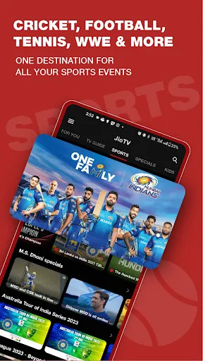 JioTV: Live TV, Catch-Up & OTT Screenshots