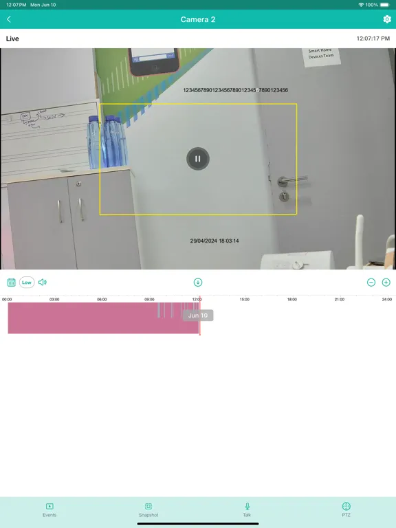 Captures d'écran de JioSecure iPad 