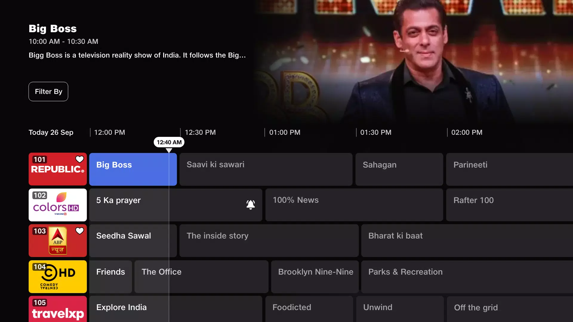 Jiotv+ Screenshots