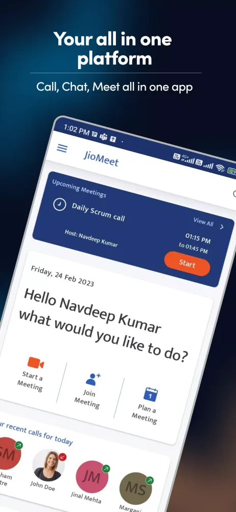 JioMeet स्क्रीनशॉट