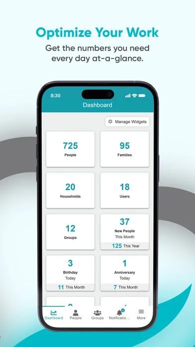 Capturas de pantalla de ChMeetings