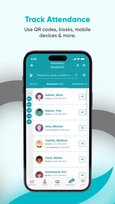Capturas de pantalla de ChMeetings