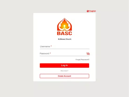 Ảnh chụp màn hình của BASC Mobile App iPad 
