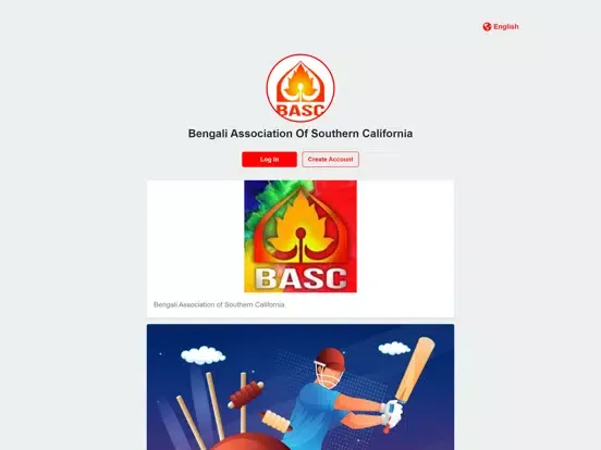 Ảnh chụp màn hình của BASC Mobile App iPad 
