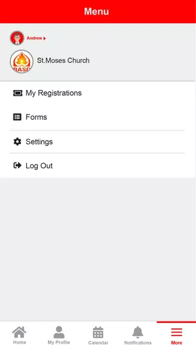 Ảnh chụp màn hình của BASC Mobile App