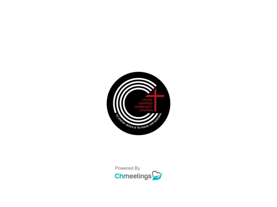 Tangkapan layar Cross Centred Community Church iPad 