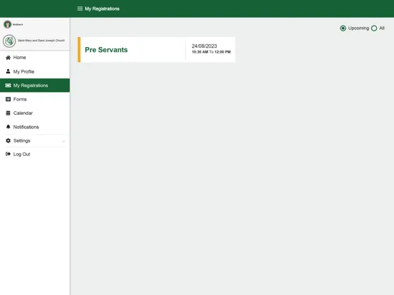 St Mary and St Joseph’s Church iPad  Screenshots