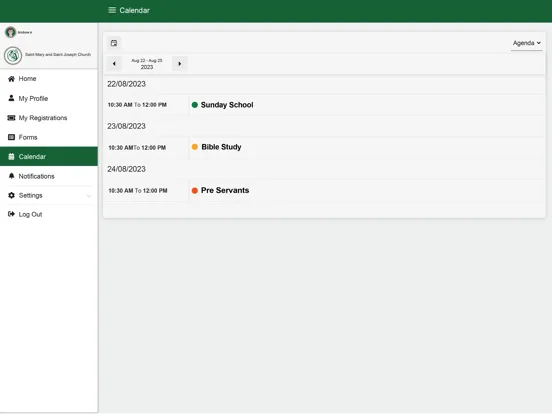 St Mary and St Joseph’s Church iPad  Screenshots