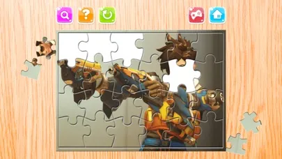 Screenshot di Cartoon Jigsaw Puzzles Box for Overwatch Heroes