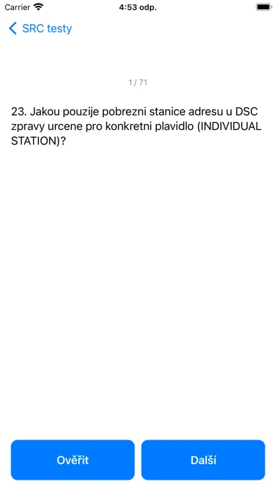 SRC zkoušky应用截图