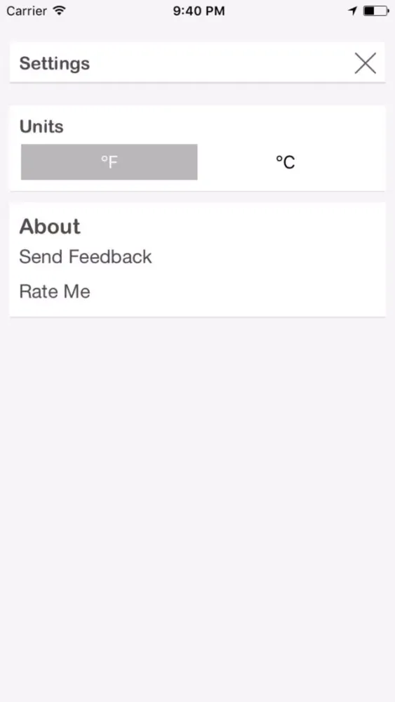 NotiWeather سکرین شاٹس