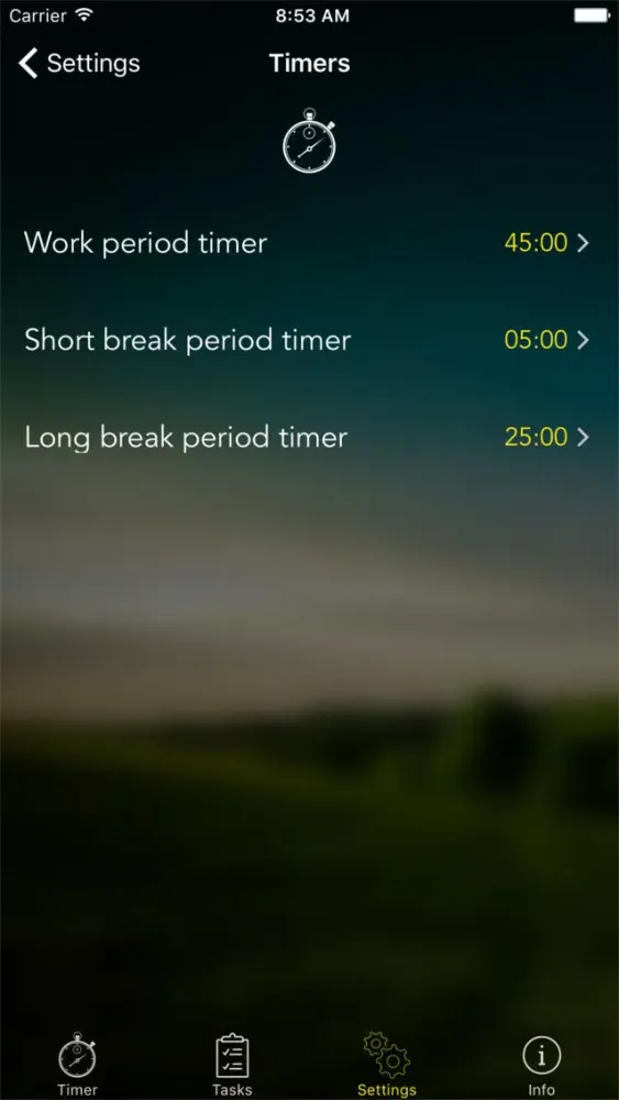 Zrzuty ekranu Timesheet - Work Tracker