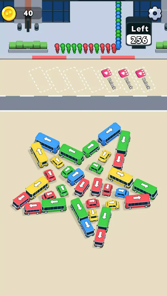 Bus Jam Unstuck Puzzle 스크린샷