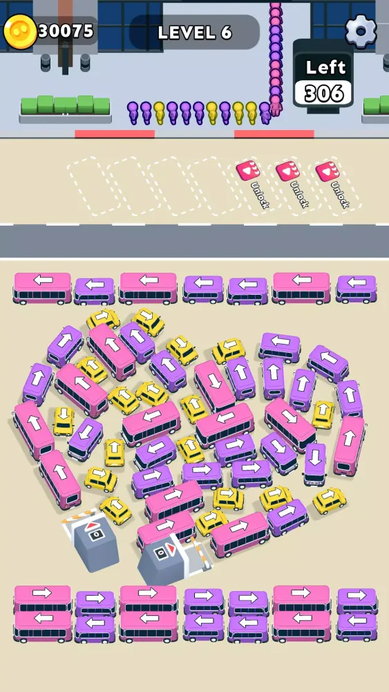 Bus Jam Unstuck Puzzle 스크린샷