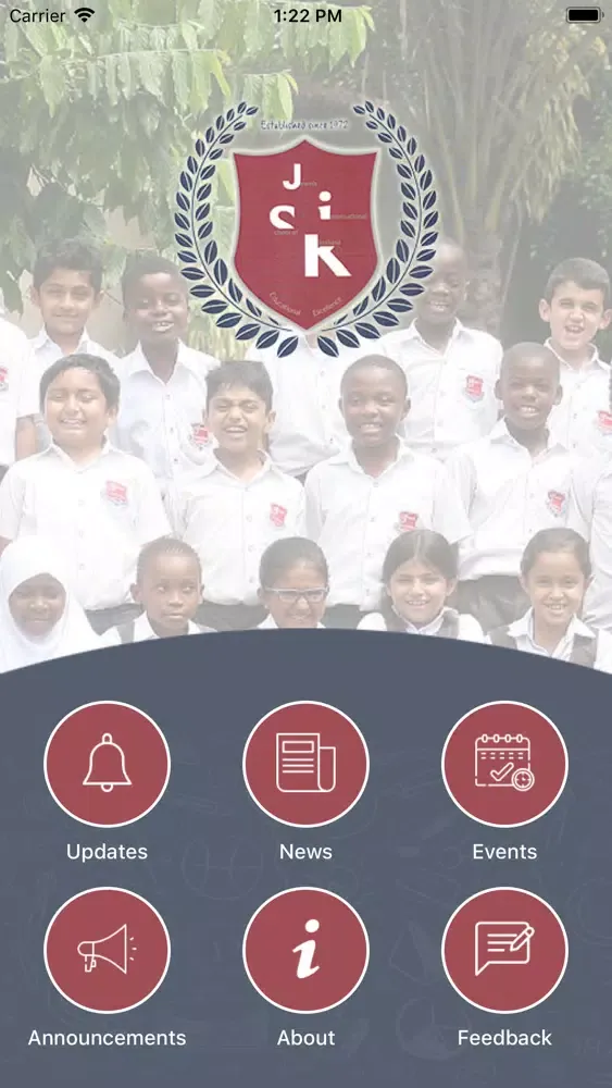 Ảnh chụp màn hình của Jewels School of Kinshasa