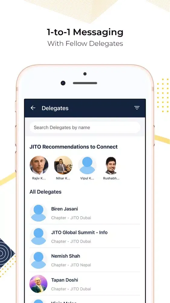 Captures d'écran de JITO Global Summit 2021
