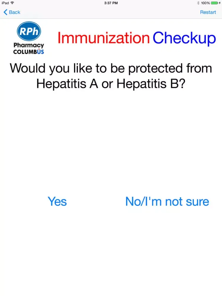 Скриншоты Immunization Checkup iPad 