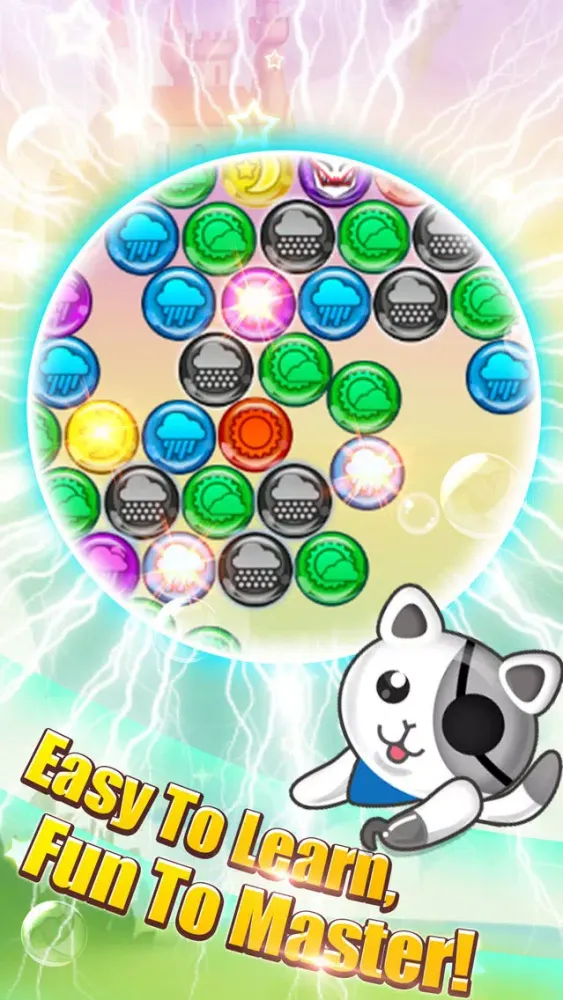 Cute Bubble Cat—The most interesting game应用截图