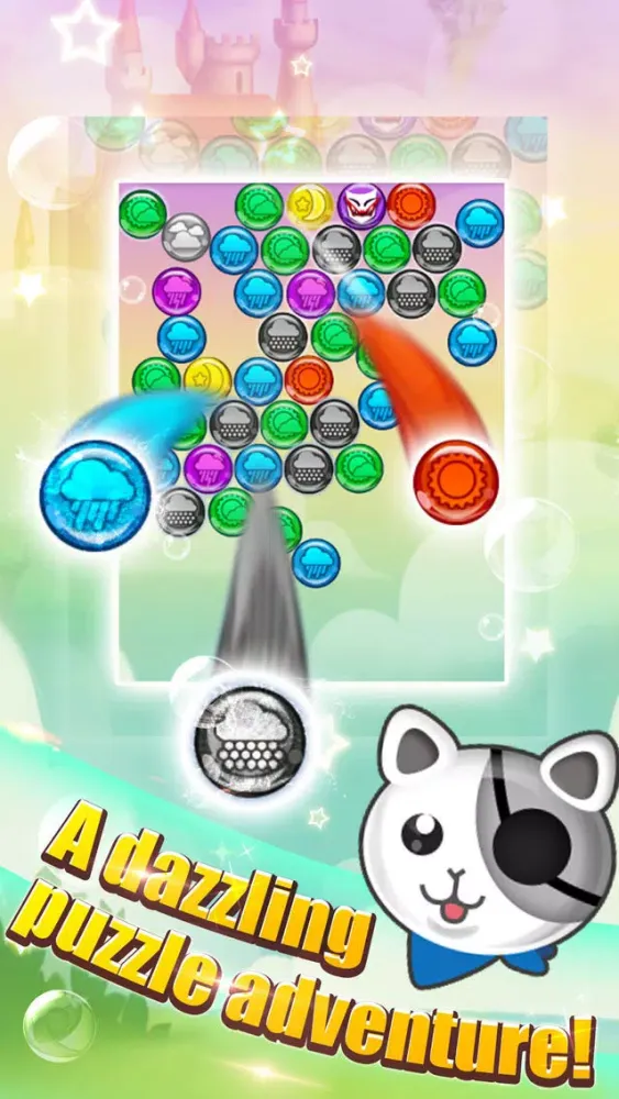 Cute Bubble Cat—The most interesting game应用截图