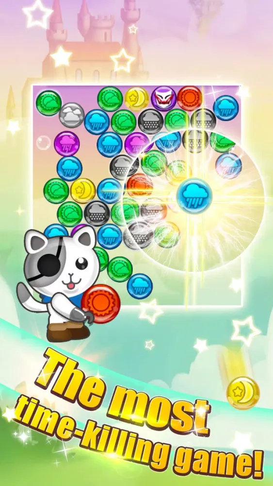 Cute Bubble Cat—The most interesting game应用截图