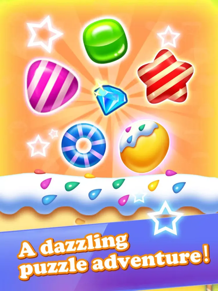 Zrzuty ekranu Colorful candy—the most popular game iPad 