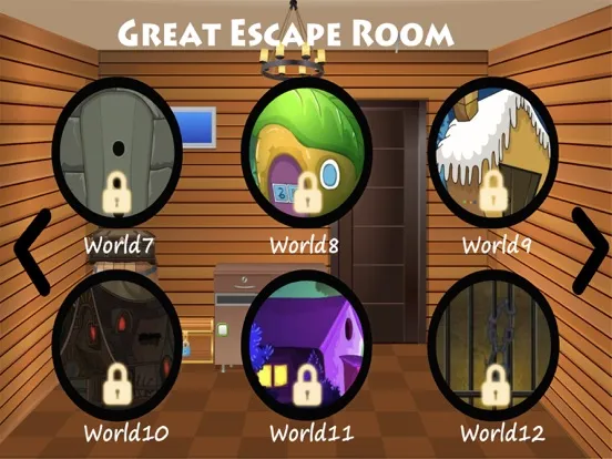 Great Escape Room iPad  स्क्रीनशॉट