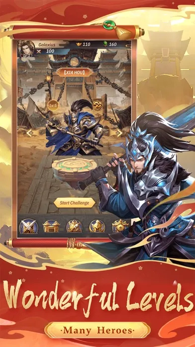 Capturas de tela do Hero Strategy Card Placement