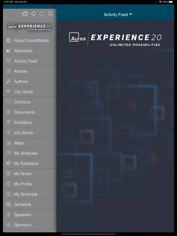 Aurea Experience 20 iPad  स्क्रीनशॉट