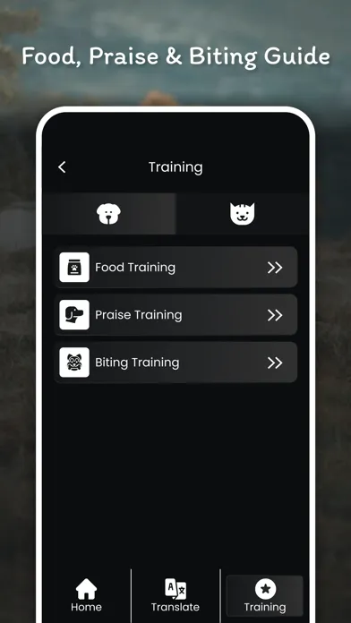 Captures d'écran de Pet Talk Voice Translator