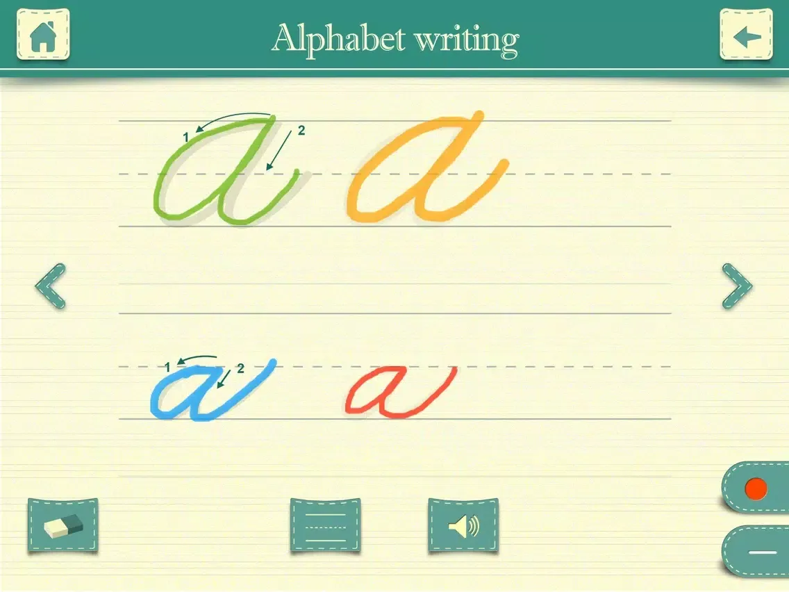 Captures d'écran de Cursive Writing HD iPad 