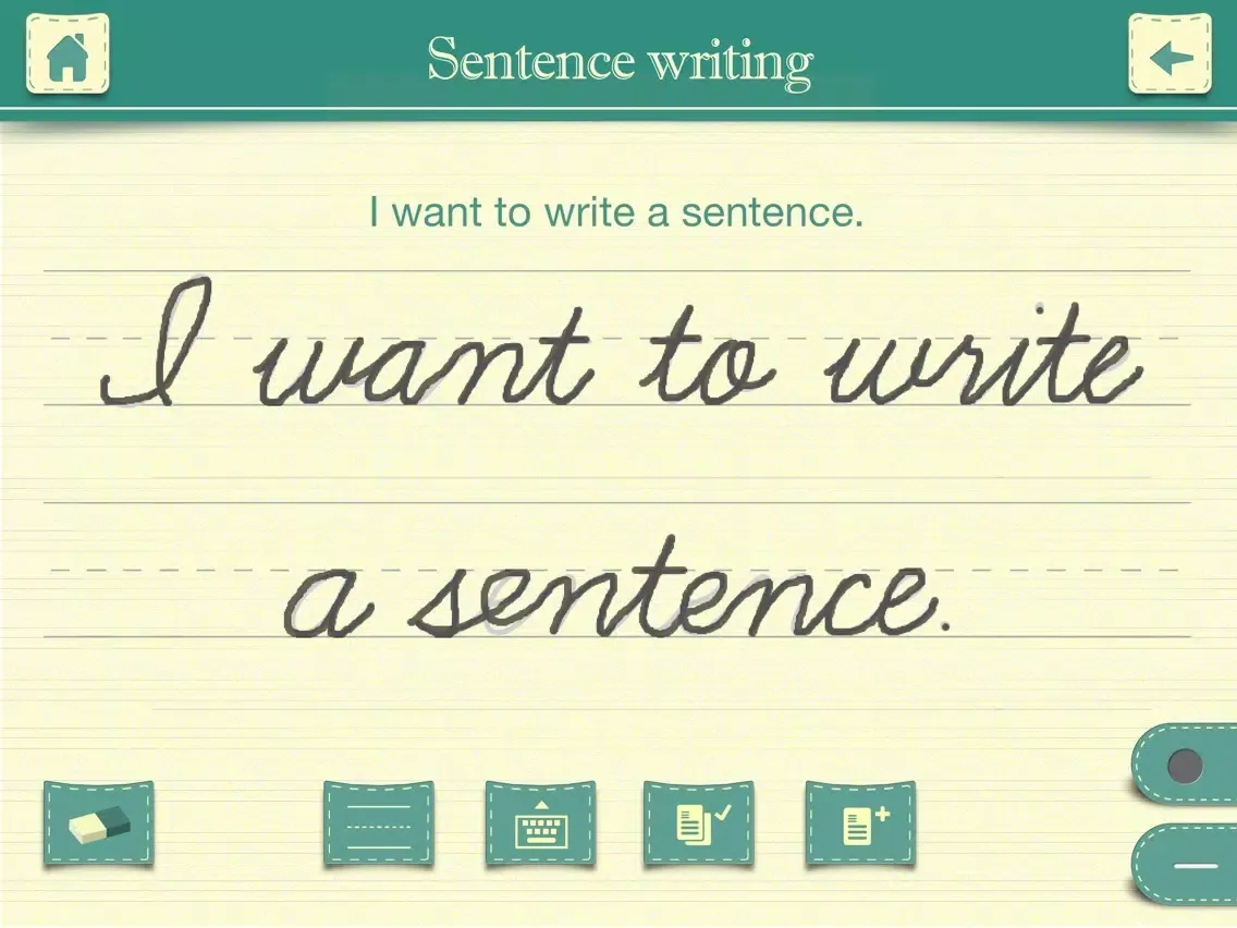 Captures d'écran de Cursive Writing HD iPad 