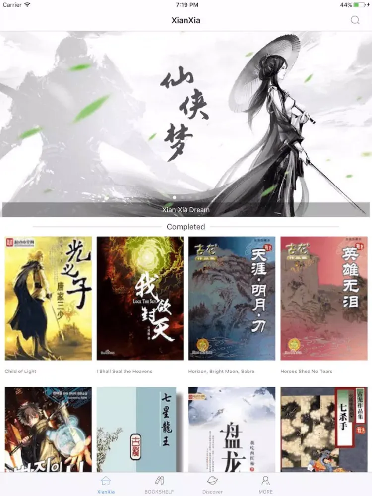 Capturas de pantalla de XianXia-fantasy,martial novels iPad 