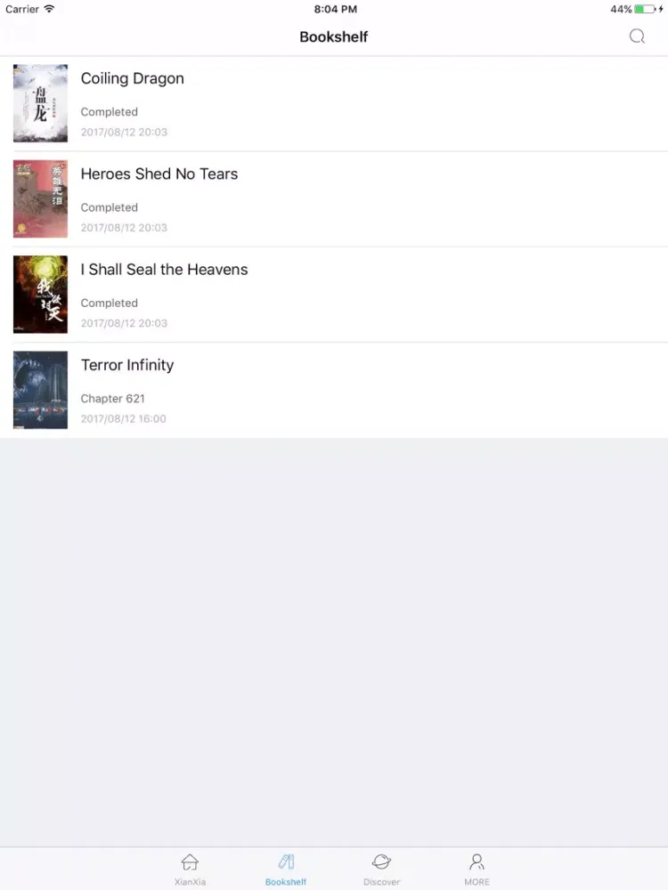 Capturas de pantalla de XianXia-fantasy,martial novels iPad 