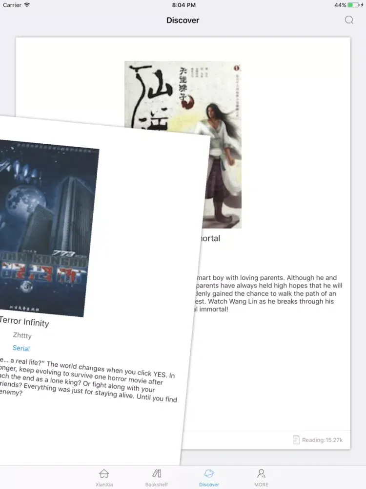 Capturas de pantalla de XianXia-fantasy,martial novels iPad 