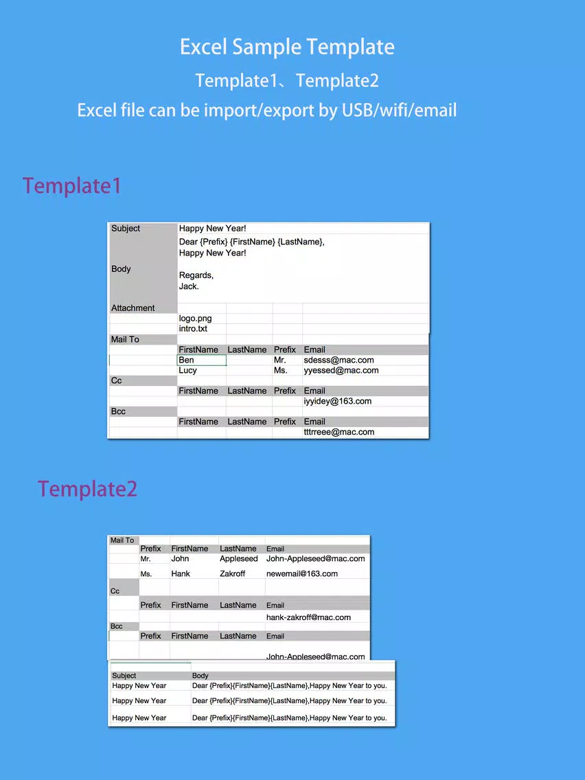 Group Email - Mail To Group iPad 应用截图