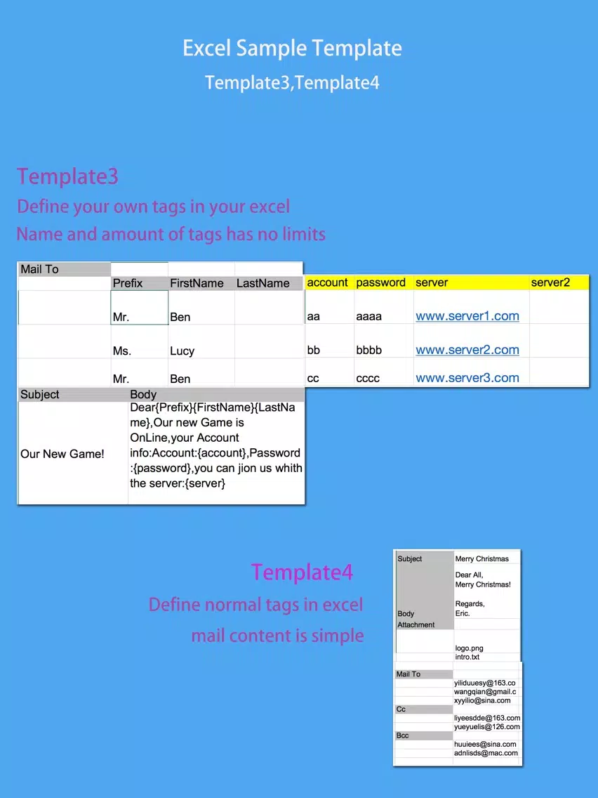 Group Email - Mail To Group iPad 应用截图