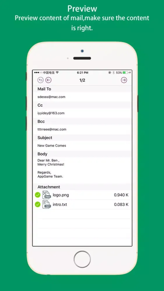 Group Email - Mail To Group स्क्रीनशॉट