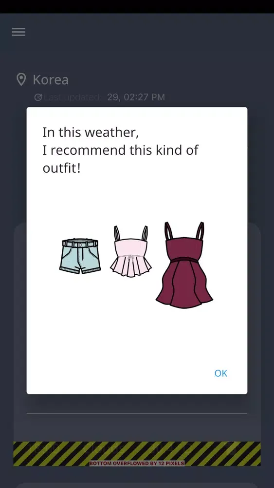 Weather Fit - Suitable clothes Screenshots