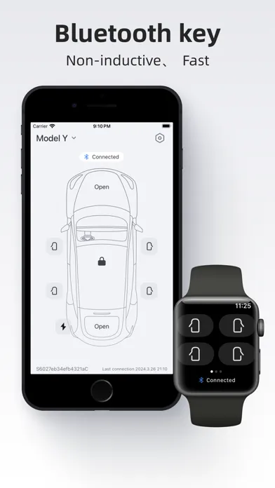 Key for Tesla - Bluetooth key Screenshots