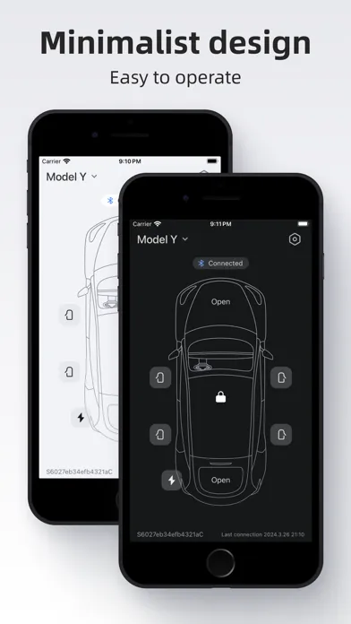 Key for Tesla - Bluetooth key Screenshots