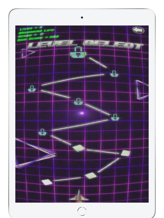 Ảnh chụp màn hình của 1984 Galaxy Space Shooter iPad 