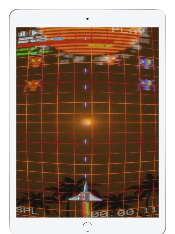 Ảnh chụp màn hình của 1984 Galaxy Space Shooter iPad 