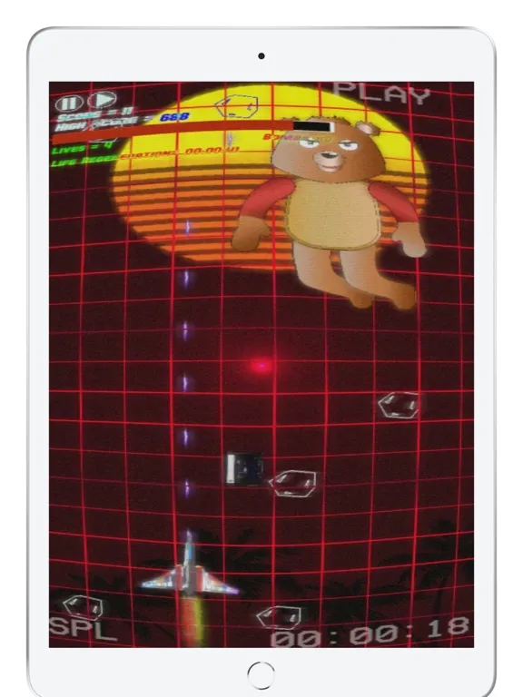 Ảnh chụp màn hình của 1984 Galaxy Space Shooter iPad 