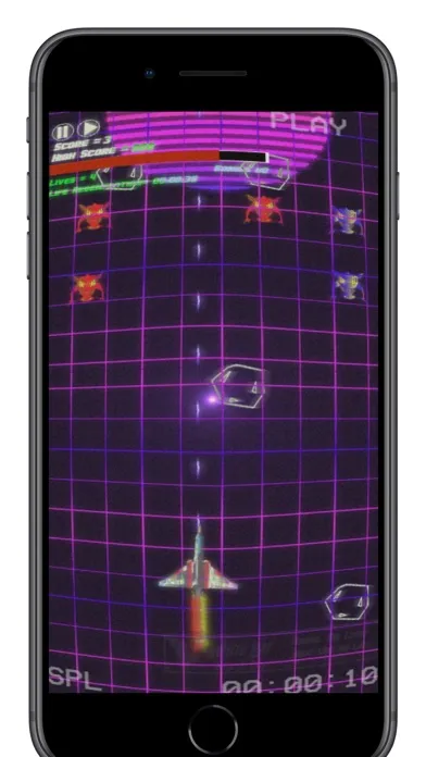 Ảnh chụp màn hình của 1984 Galaxy Space Shooter