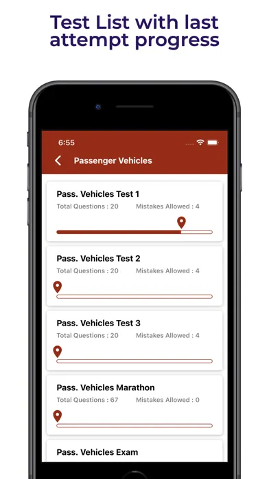 Ảnh chụp màn hình của Illinois IL CDL Practice Test