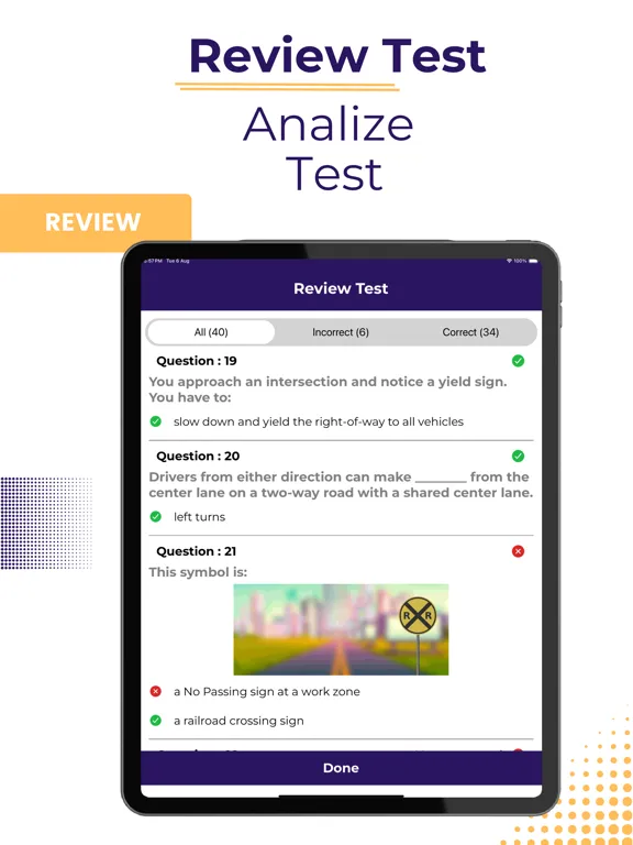 Tennessee DOS Practice Test TN iPad 應用截圖