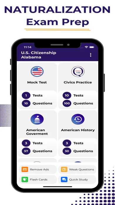US Citizenship Study Guide Ekran Görüntüleri