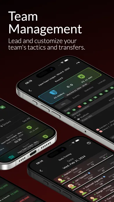Tangkapan layar MYFM - Online Football Manager