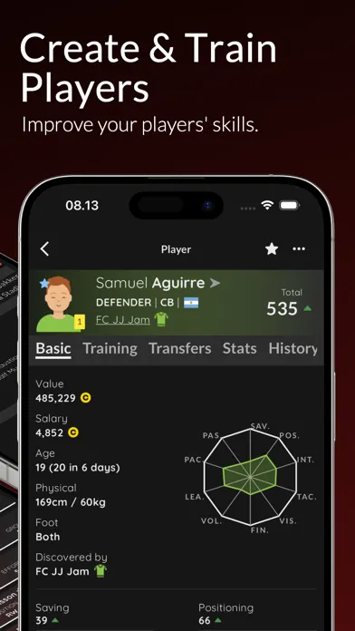 Tangkapan layar MYFM - Online Football Manager